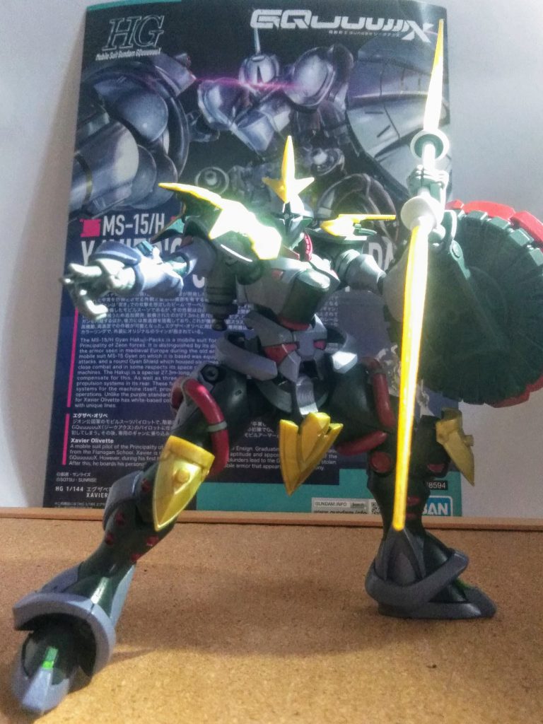 部下達の戦意鼓舞の為に😆サーベルを連結させて 😍💖戦場を縦横無尽に斬り回ります 😡⚔️