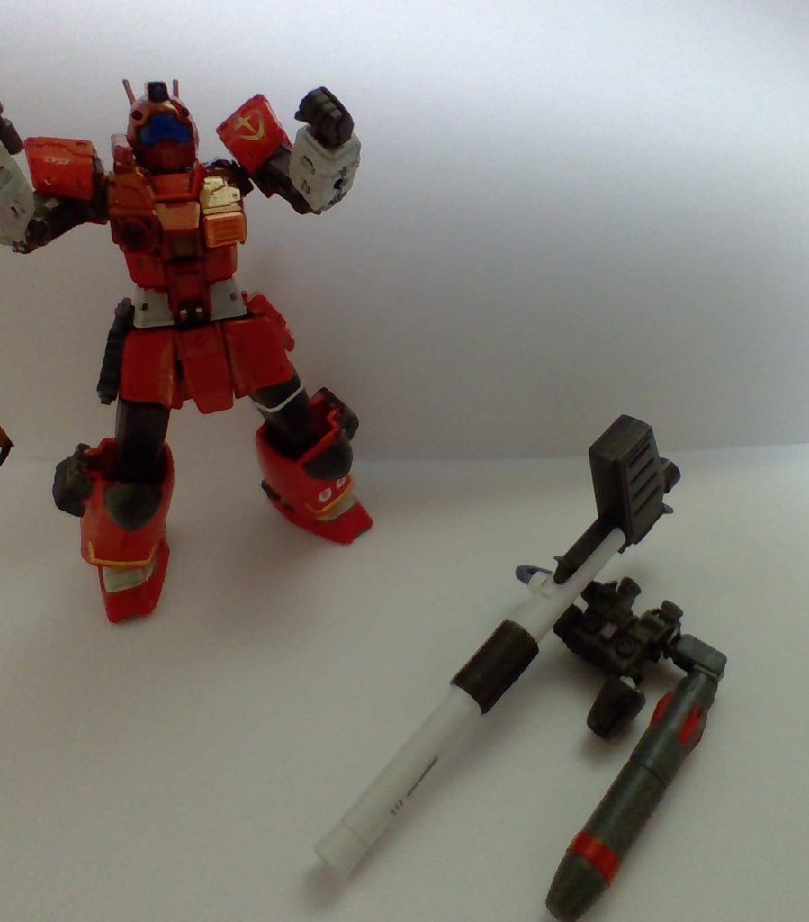 背部キャノン砲は取り外し可能！