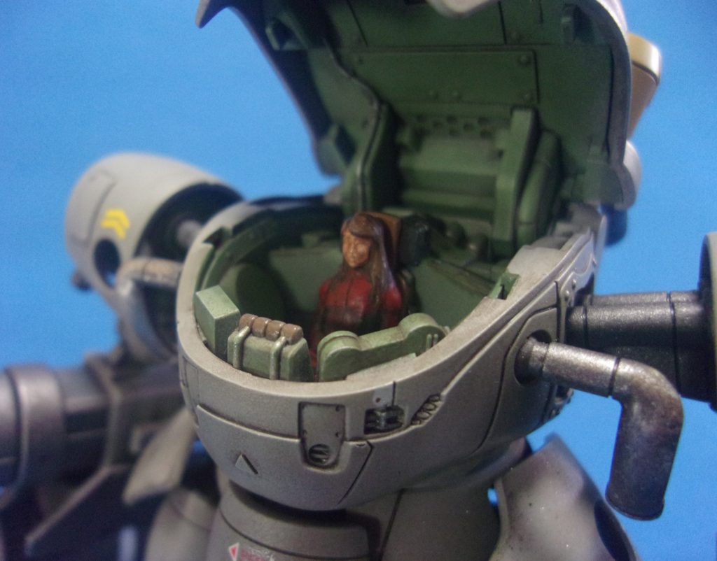 シートにはパイロットを乗せています。