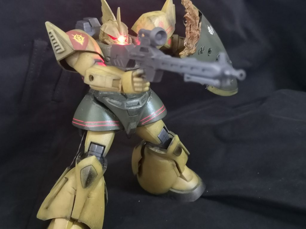 ジオンの火は消えども、モノアイは消えず。多分3年間は戦えると信じてます。