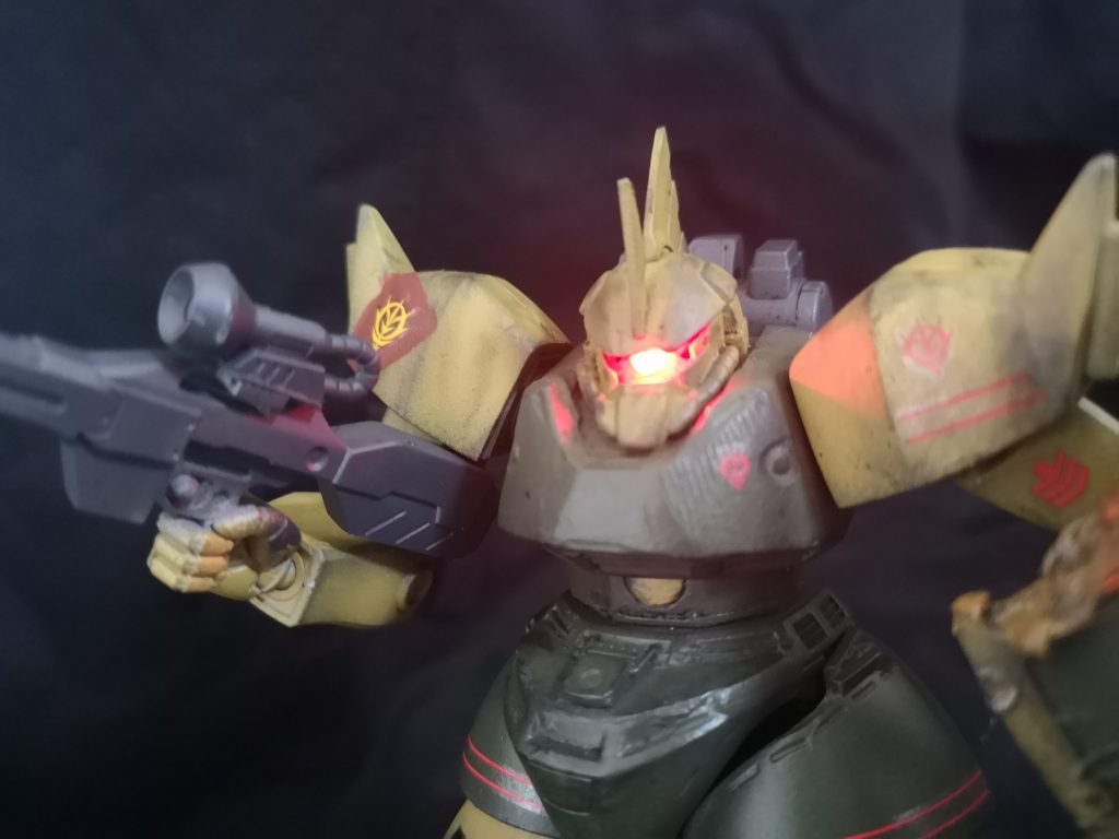 HG ゲルググ高機動型　ダメージver