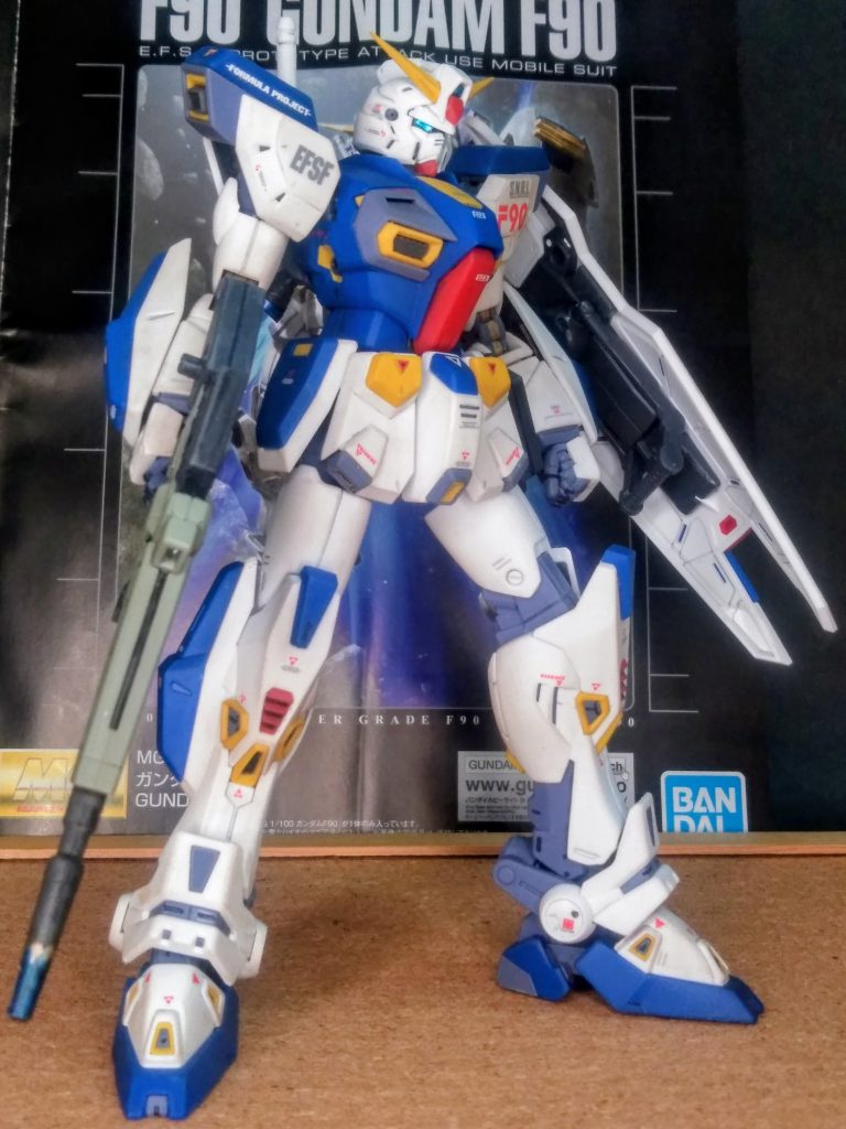 それでは、今回も宜しくお願い致します 😌モリスキー症候群罹患者には堪らない🤤コノ子『ガンダム F 90』ご存知！『プレミアム バンダイ』からの発売です 😆