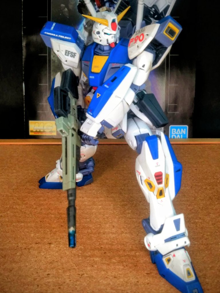 流石は『MGキット』 😆💕細部にまで気を配った設計により色分けの細分化❗可動の追従性❗❗納得の出来る？ディテール❗❗❗どれも、満足がイク事でしょう🈵😆 (やっぱりUP主基準)