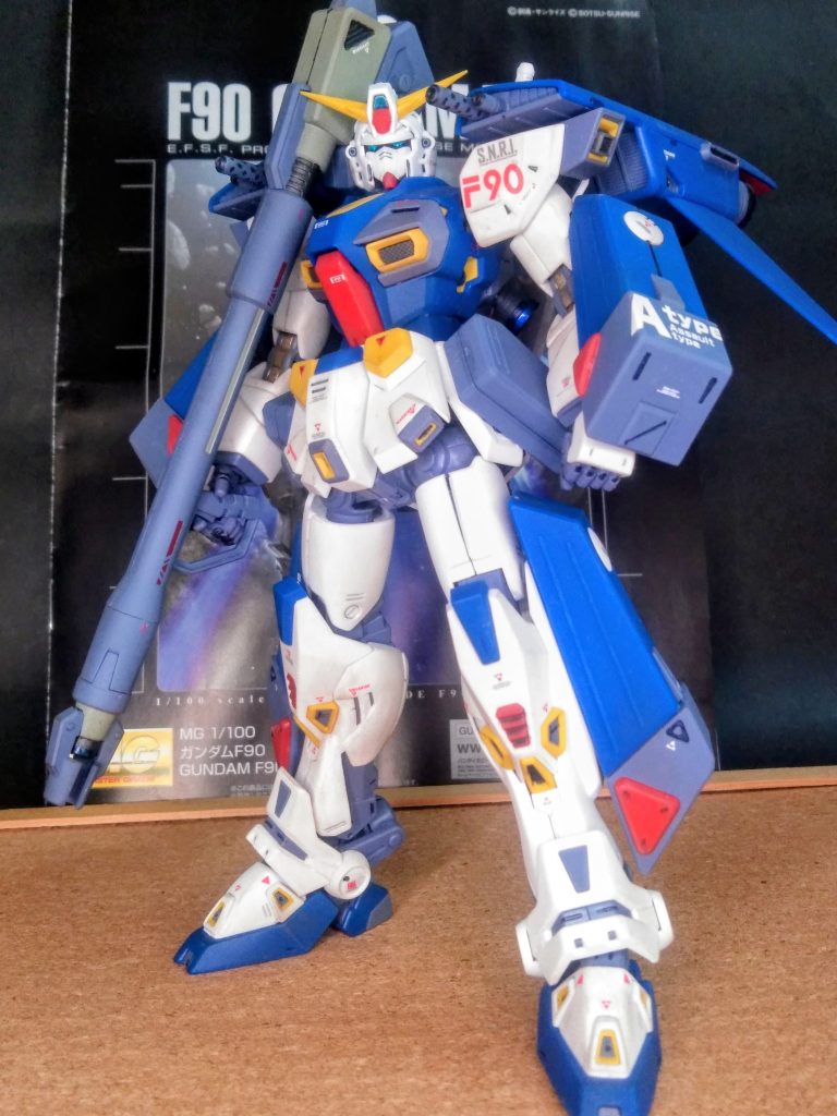 装着完了 😚 ミッションパック名は『A タイプ』【アサルト＝Assault】て！訳ですね 🙄機能は遠距離侵攻 🧐敵地奥深くへの長距離侵攻を目的とした装備だソウです 😆