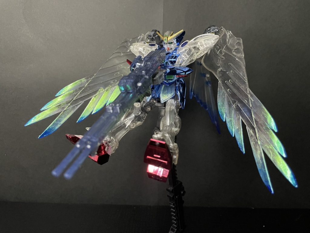 HG ウイングガンダムゼロカスタム メタリッククリヤー–3枚目/制作者：あまね