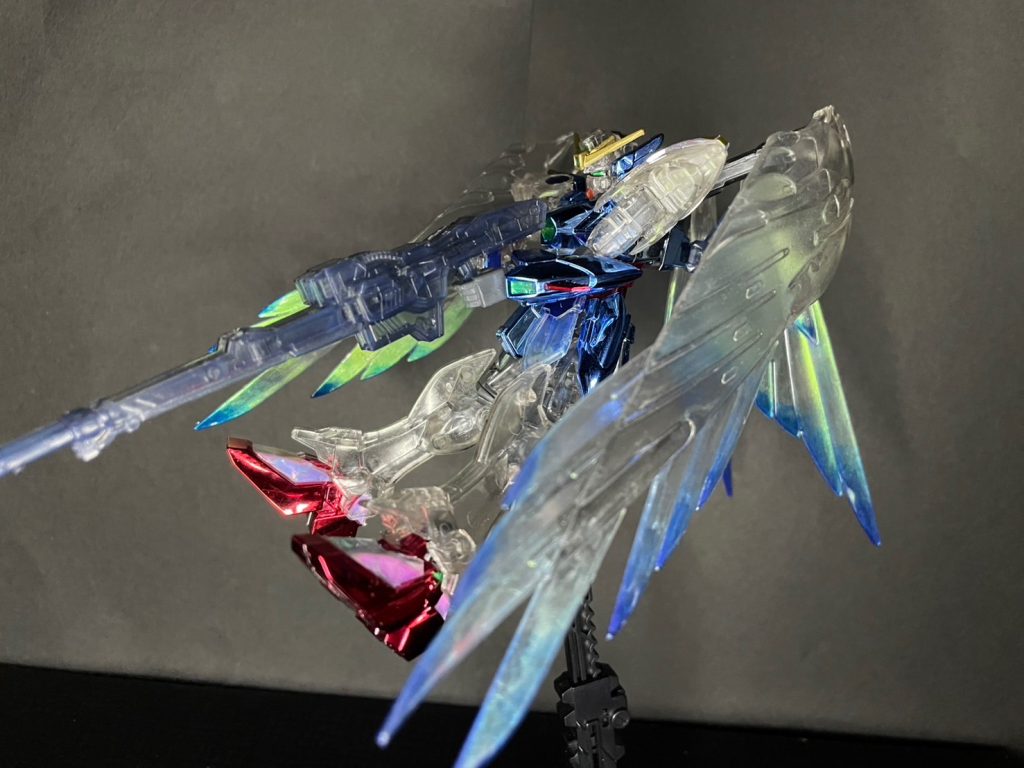 HG ウイングガンダムゼロカスタム メタリッククリヤー