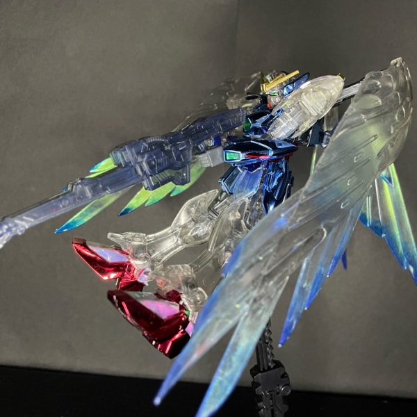 HG ウイングガンダムゼロカスタム メタリッククリヤー