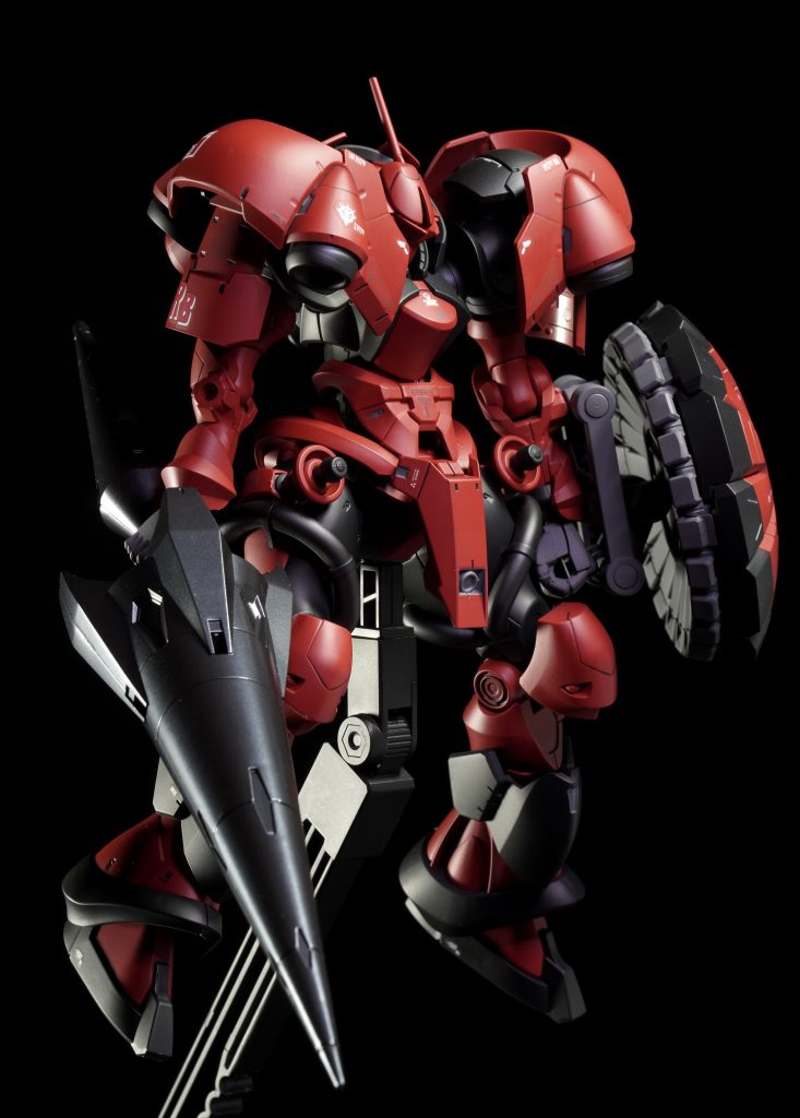 GQキットは気持ち小ぶりになっているので他作品キットとミキシングするといい感じにアンバランス感が生まれます。絶妙なサイズ違いなのでボリューム感が上がりいい感じにまとまってくれるので助かりますねーミキシング箇所がしっかり強調される!!