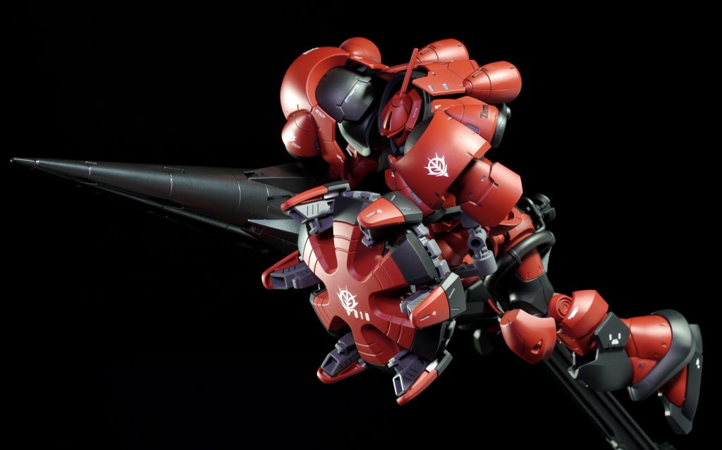 HG GQ高機動型ギャン(ジョニー・ライデン機)–5枚目/制作者:あかさは