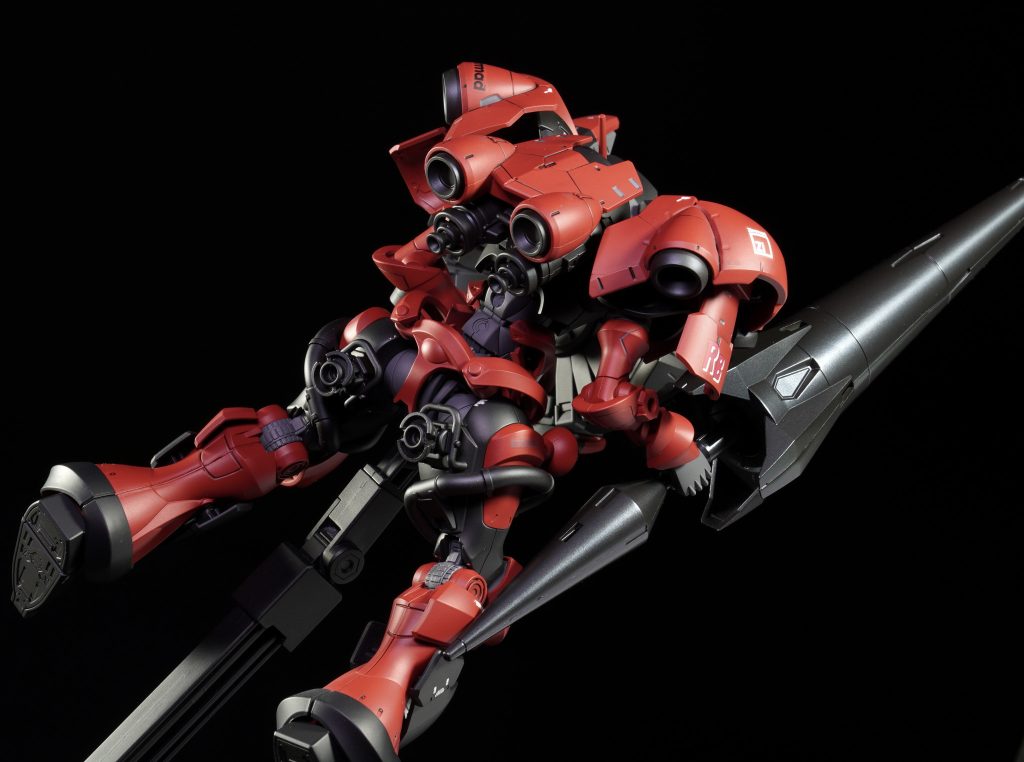 HG GQ高機動型ギャン（ジョニー・ライデン機）｜あかさはさんの
