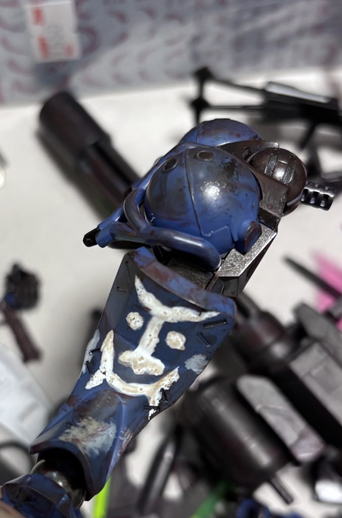 絵を描けるのは筆塗りの楽しさですね