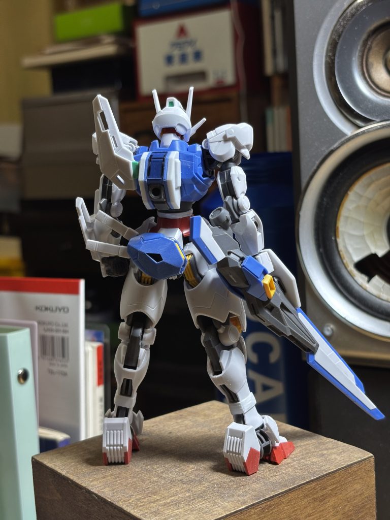 ▲さらに遡ってミキシングが終わったタイミングの写真です バックパックを分割してサーベルラックを作ったのは我ながらナイスアイデアだったなと思いました