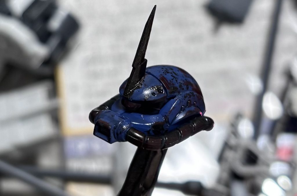 ブレードアンテナとモノアイ加工