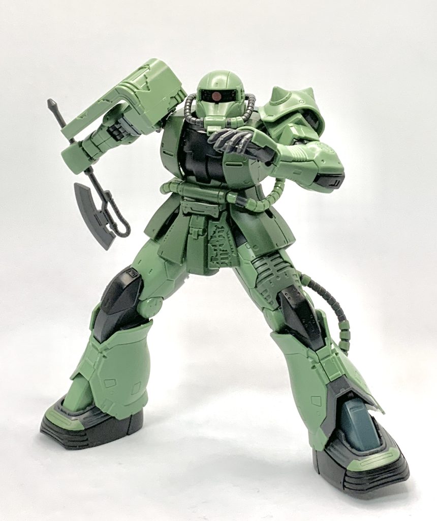 HG ドアン専用ザク–4枚目/制作者：いざよい