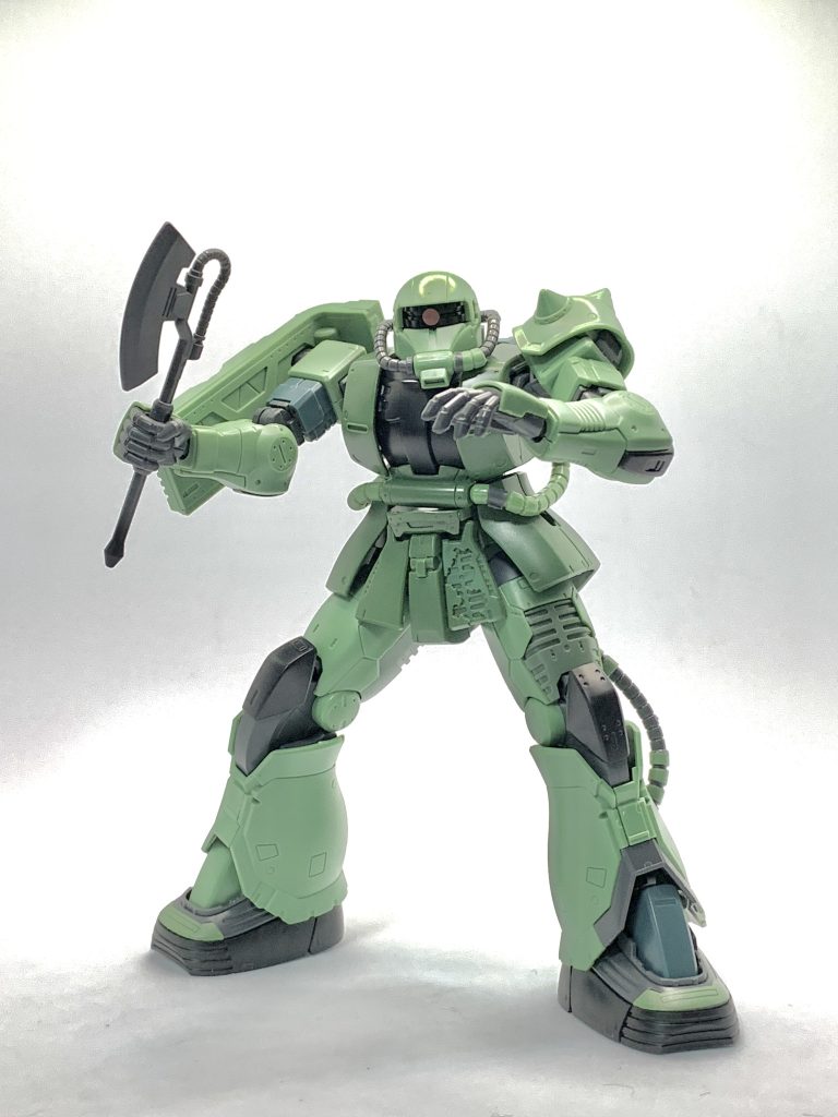 HG ドアン専用ザク–5枚目/制作者：いざよい