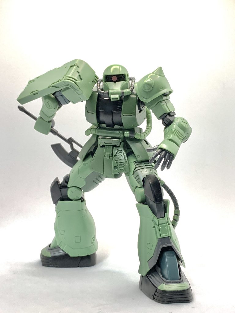 HG ドアン専用ザク–3枚目/制作者：いざよい