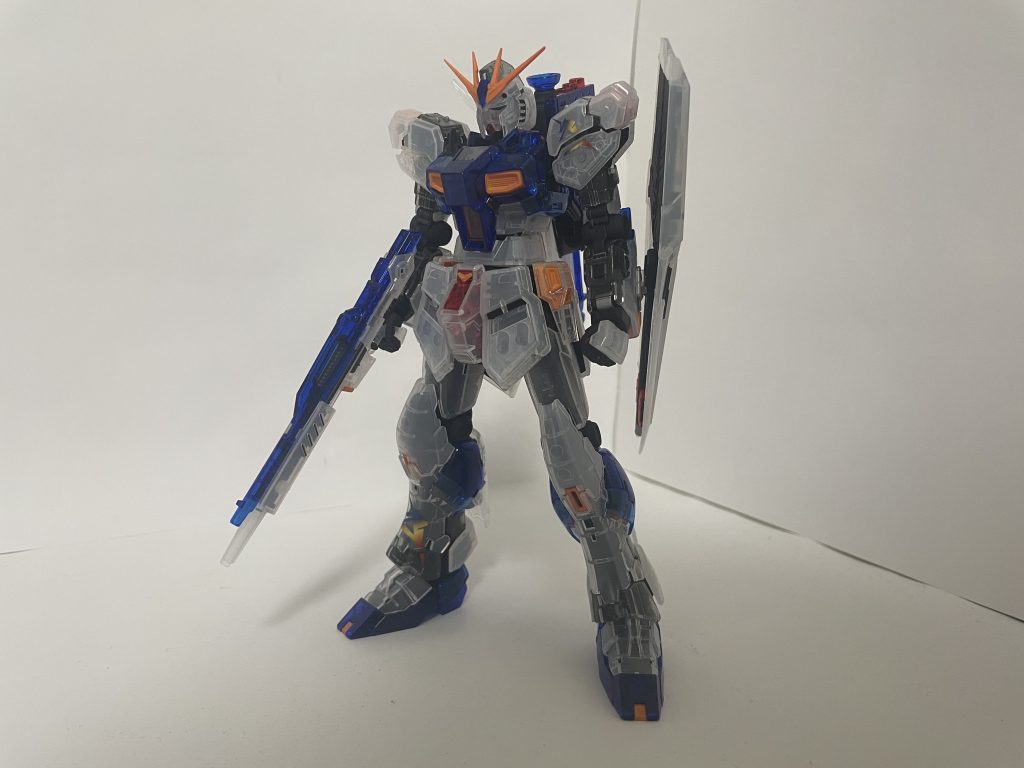 RX-93ff/福岡νガンダム[フィンファンネル＋ロングレンジフィンファンネル仕様]〔正式名 RX-93ff νガンダム [クリアカラー]〕【パルスアレンジ・オブ・カスタム＋カラーモデル】–2枚目/制作者：【電幻龍メンバーズ】ドラグーンの開発部