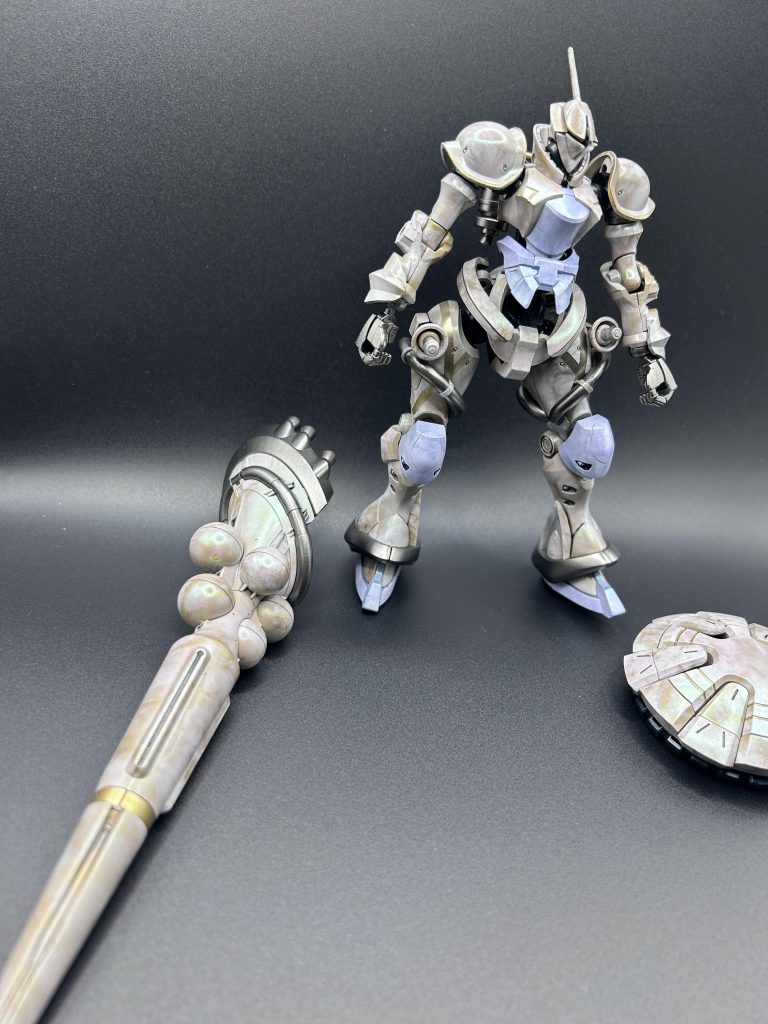 エグザベ専用ギャン　大理石塗装–5枚目/制作者：ローレル