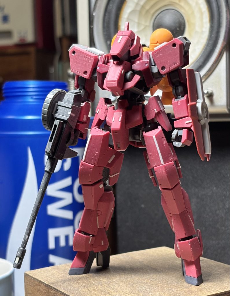 ▲サフ直前の一枚　実は元キット流星号でした　ディテールのサイズ感をもっと細かくした方がいい気がして　それを意識しながら作ったのですが　完成してみると違いがよくわかりませんでした笑　もうちょっと研究します