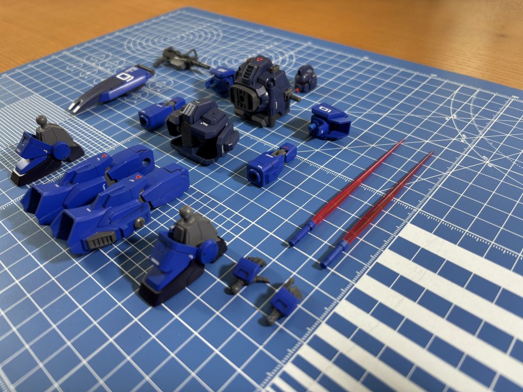 RX-79BD-1  ブルーディスティニー1号機–5枚目/制作者：KEMUSHI