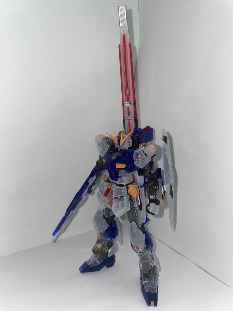 軽装«フロント»軽装«アフター»ロングレンジ・フィン・ファンネル装備状態⁽本来であればフィンファンネルも装備したかったけど手元にノーマルのRG νガンダムは持ってませんので今は心の目で装備してることにしてください⁾