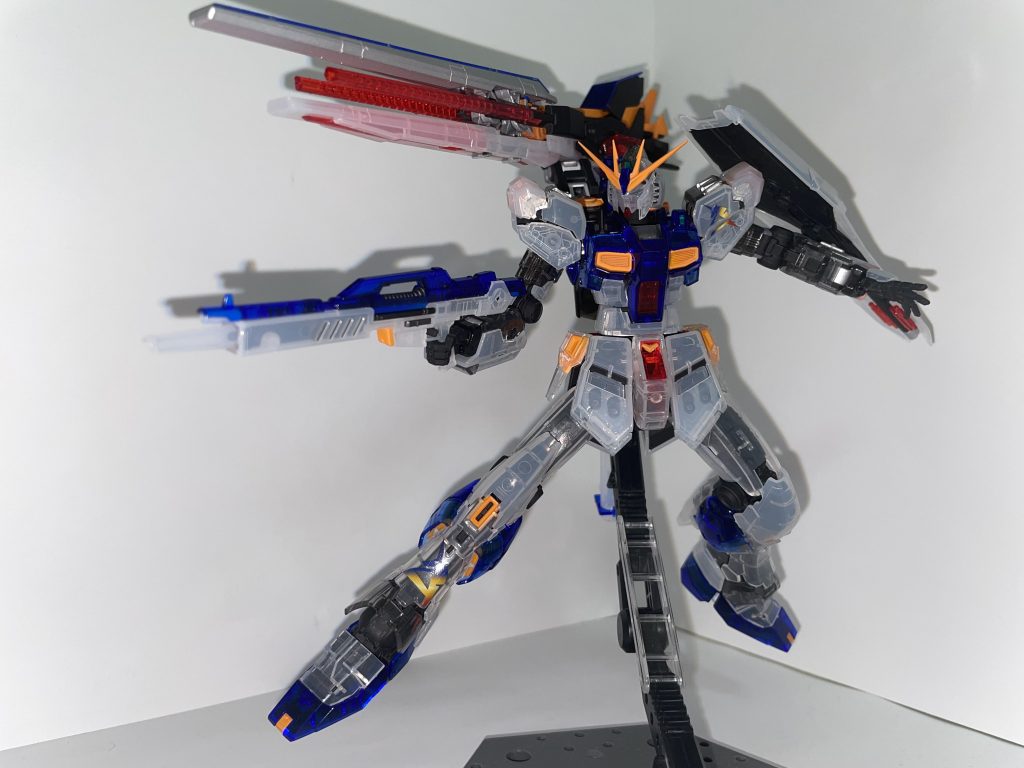 RX-93ff/福岡νガンダム[フィンファンネル＋ロングレンジフィンファンネル仕様]〔正式名 RX-93ff νガンダム [クリアカラー]〕【パルスアレンジ・オブ・カスタム＋カラーモデル】