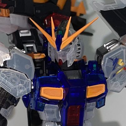 RX-93ff/福岡νガンダム[フィンファンネル＋ロングレンジフィンファンネル仕様]〔正式名 RX-93ff νガンダム [クリアカラー]〕【パルスアレンジ・オブ・カスタム＋カラーモデル】