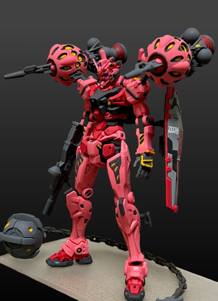 HG 赤いガンダム–2枚目/制作者：ykm