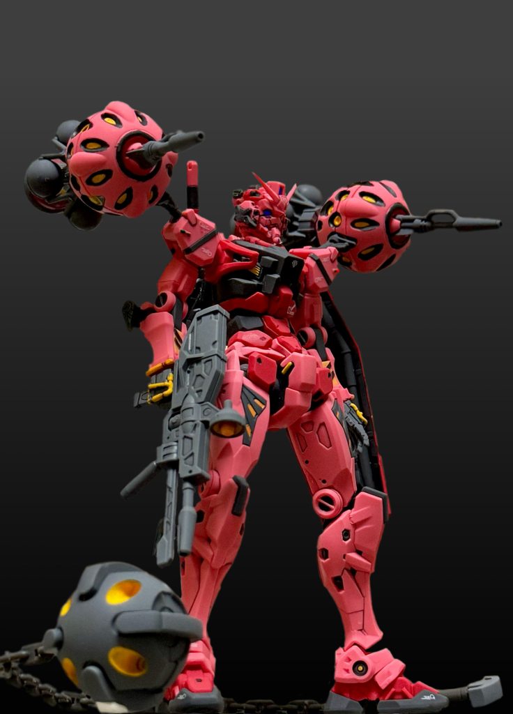 HG 赤いガンダム–3枚目/制作者：ykm