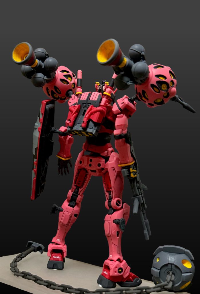 HG 赤いガンダム–4枚目/制作者：ykm