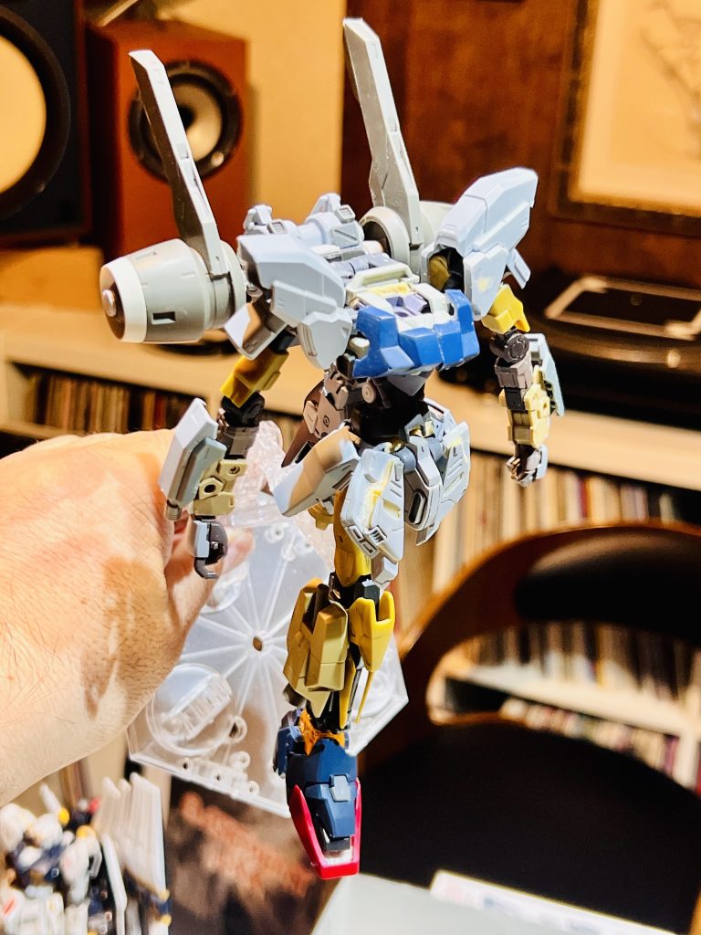 製作過程。紆余曲折しながら工作の内容が決定しはじめたじてんですこの時点では百式なのかどうか怪しかったです