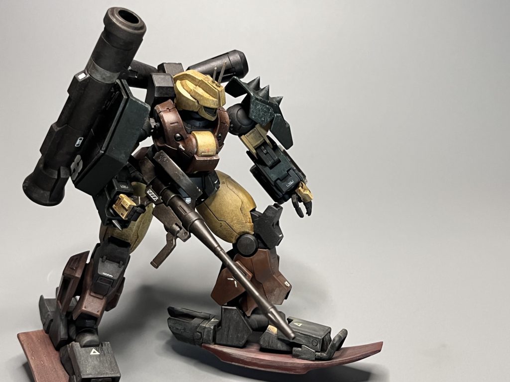 ディザートデスルターでした。制作ストーリーは同時制作のデスルターキャノンの項にて。https://gumpla.jp/hg/2398300*本稿には多少の妄想が含まれております。