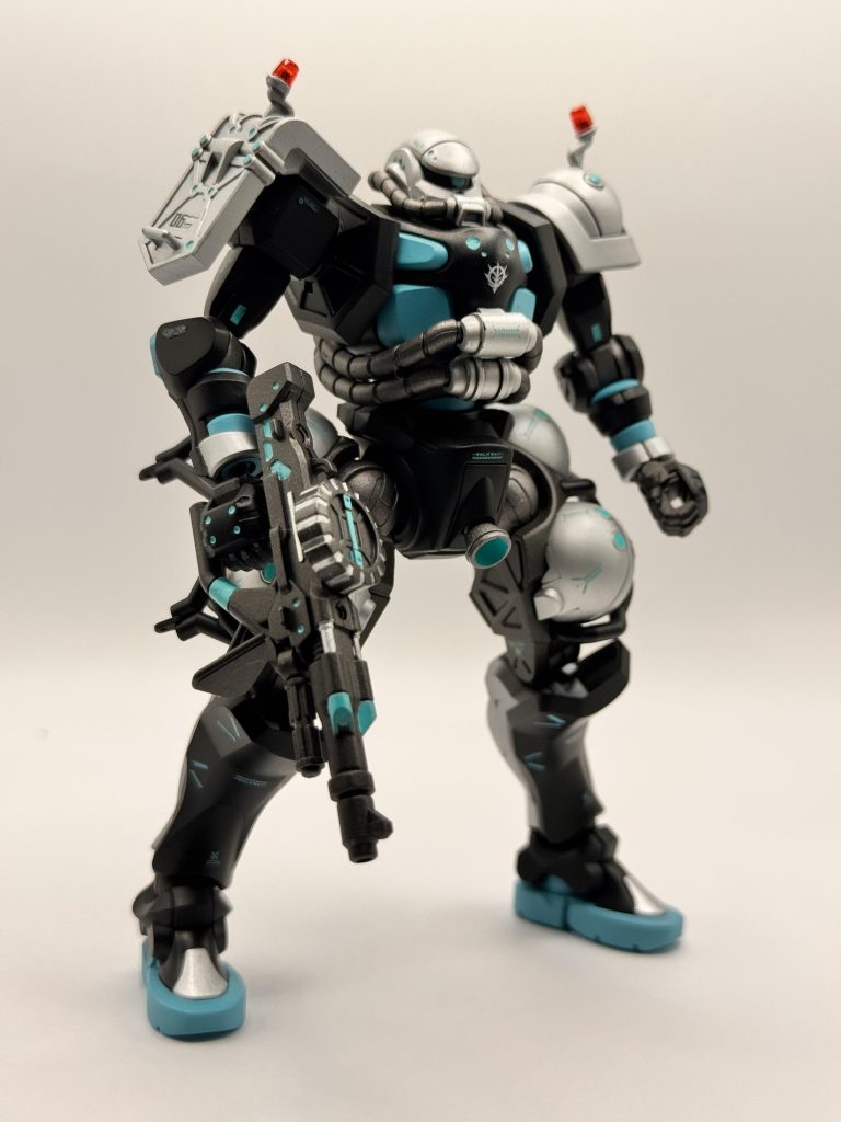 ザクマシンガンの塗り分けがんばった🤣