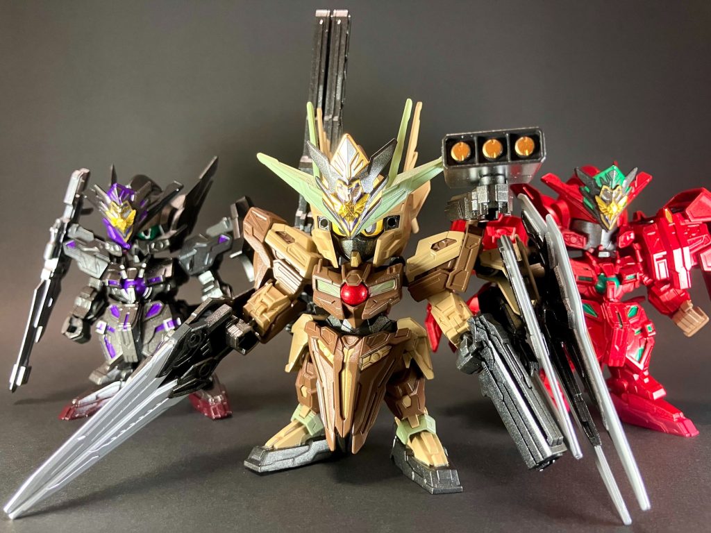 ・マーシャルクアンタGF・GFガンダムアストレア タイプ-F改・GFガンダムアストレア タイプ- Xフィンスターニス