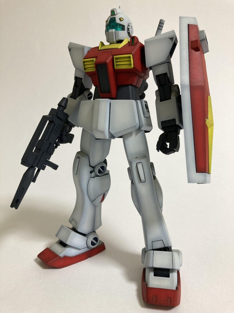 改修ポイントは下記・肩アーマーの小型化キットでは何故か肩アーマーが非常に大きく、平野ノラさんもビックリな肩幅です(あくまで個人的な感想です。悪しからず…)・胴体の延長寸詰まりな感じが否めないので、3mmくらい延長しました