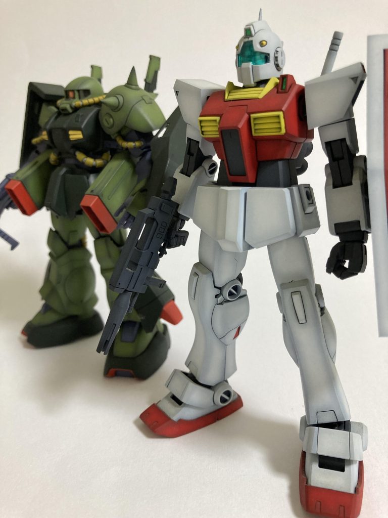 ハイザックとツーショットこの2機が友軍機とかカオス過ぎる…