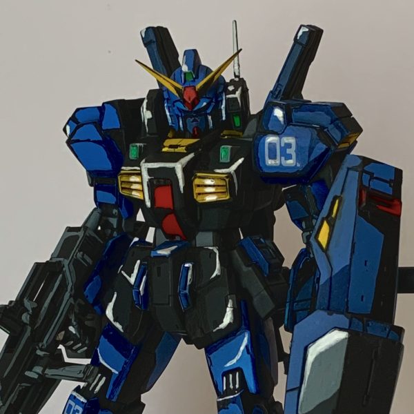 RX-178 ガンダムMk-II(ティターンズ仕様)アニメ塗り