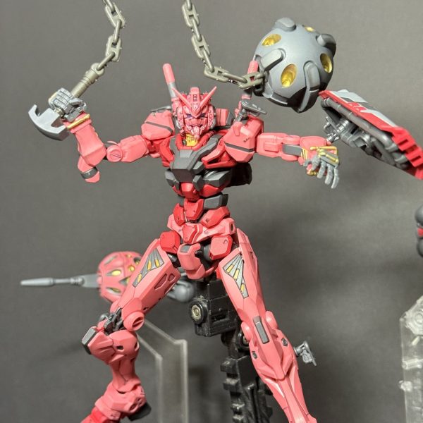 HG GQuuuuuuX  赤いガンダム