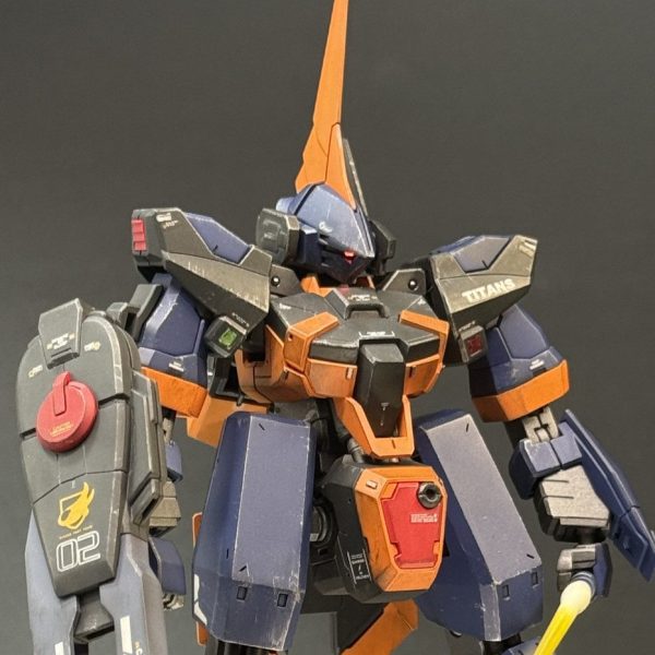 塗装済完成品　HGUCバーザムA.O.Z RE-BOOT Ver. HGUC バーザム[A.O.Z RE-BOOT Ver.]を全塗装！ | よっさのブログ