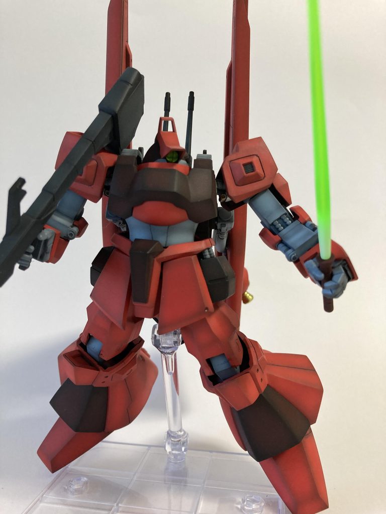 グラデーション塗装のビームサーベル