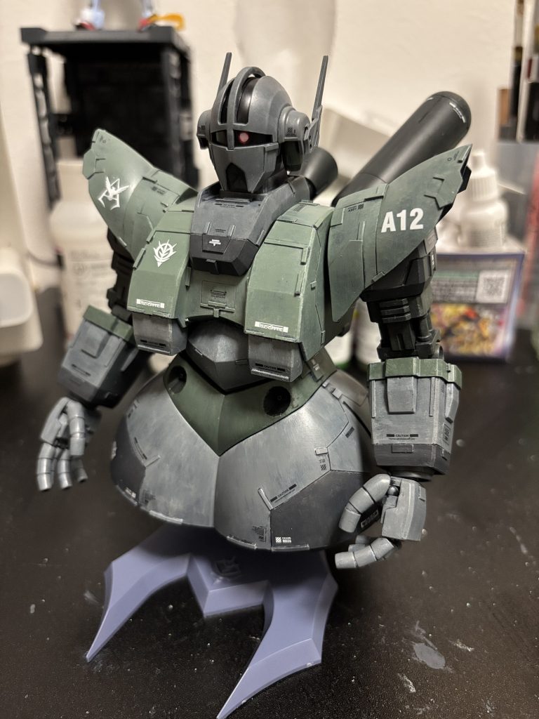 筆塗りジオング