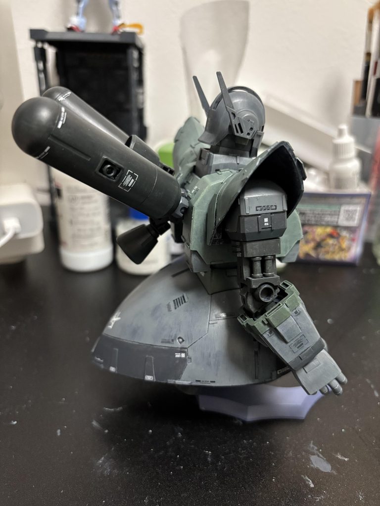 筆塗りジオング–3枚目/制作者：カーチャック