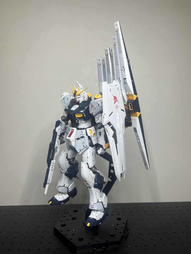 RG νガンダム　全塗装–4枚目/制作者：sasahata3
