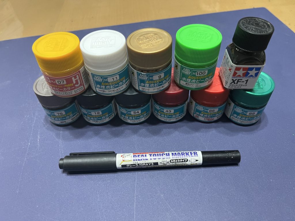 今回使用した塗料です