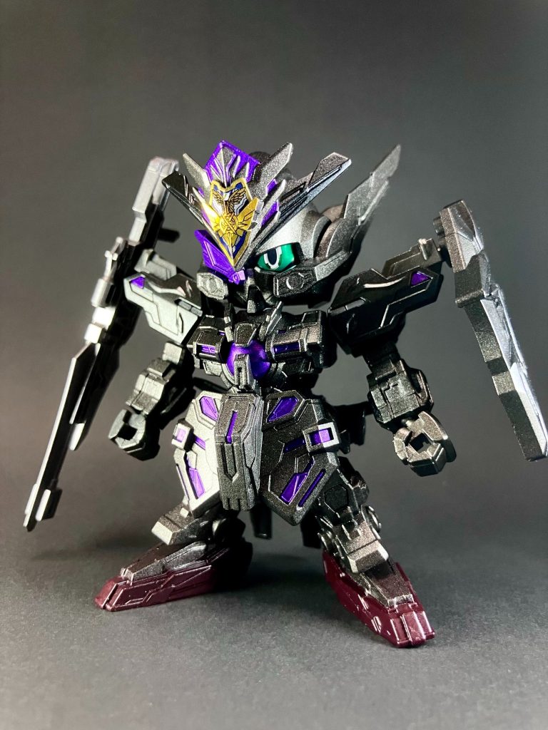 【SDWヒーローズ】GFガンダムアストレア タイプ-Xフィンスターニス–2枚目/制作者：ひとらたん