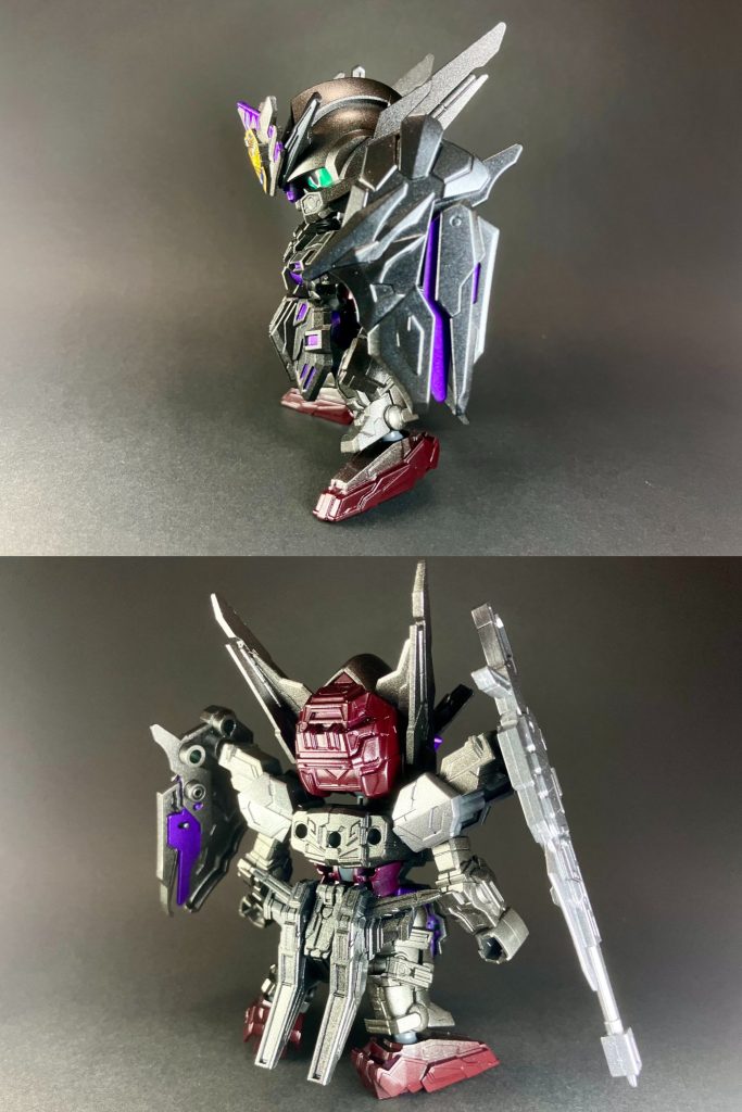 【SDWヒーローズ】GFガンダムアストレア タイプ-Xフィンスターニス–3枚目/制作者：ひとらたん