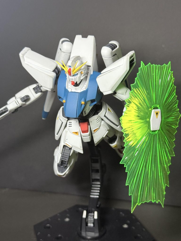 スミ入れ、軽くシャドウつや消しでシンプル仕上げで