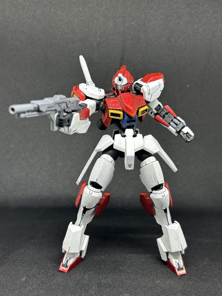 武器を全く考えてなかったのでとりあえずエールストライカー付属のライフルを。