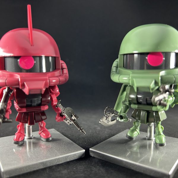 シャアザクくんとザクプラくん