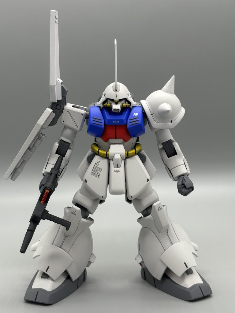 前面。全塗装仕上げで、合わせ目消しと1部パーツの変更をしています。